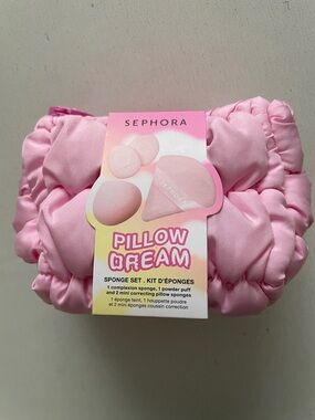 Sephora Pillow Dream Sponge Set - Light Pink